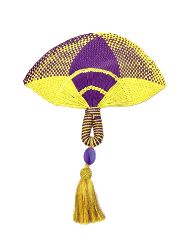 Plum Purple Hand Fan - Ara Sunwear - Modalova