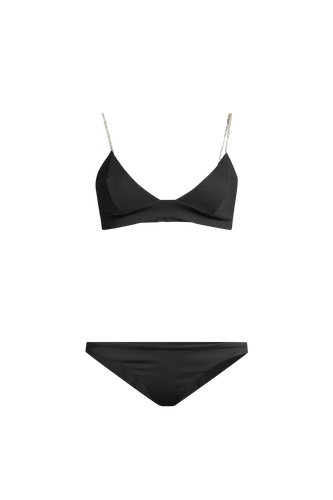 Pearl Bikini in Black - Top - Sara Cristina - Modalova
