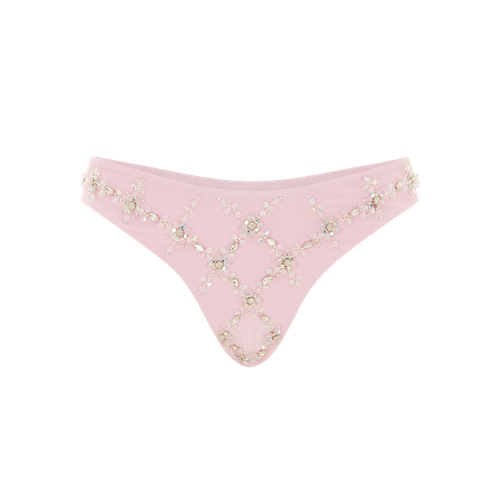 Rose Flattering Vintage Pink Bikini Bottoms - Oceanus Swimwear - Modalova