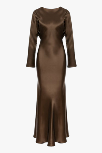 Lavinia Satin Open-Back Dress - XS - Maxi dresses - Aureliana - Modalova