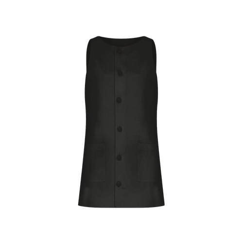 Odette Crepe Mini Dress in Black - Nazli Ceren - Modalova