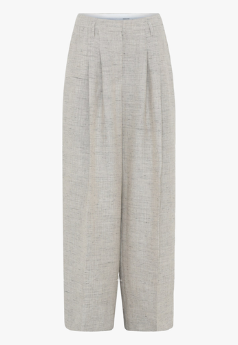 Lotus Pants - Sand - XXS - Wide leg pants - HERSKIND - Modalova