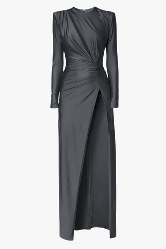 Dress Adriana Smoked Pearl - XXS - Maxi dresses - HALEWSKI - Modalova