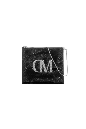 Black metal mini dustbag - Daniele Morena - Modalova