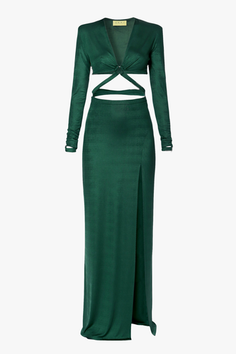 Dress Cassandra Deep - XS - Maxi dresses - HALEWSKI - Modalova