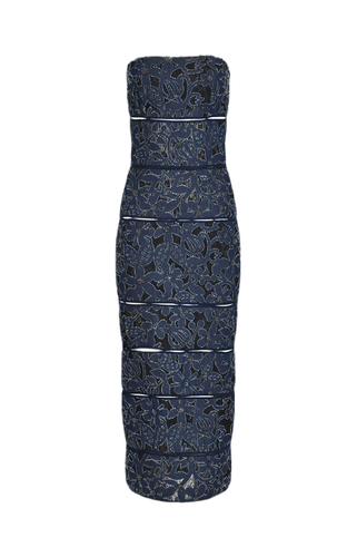 Flora Indigo Denim Dress - Francesca Miranda - Modalova