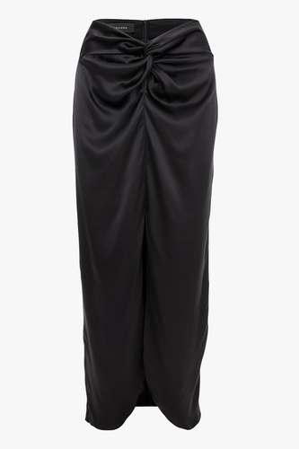 Satin Wrap Skirt - L - Wrap skirts - Aureliana - Modalova