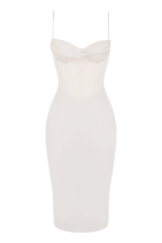Isabell Dress - White - Gigii's - Modalova