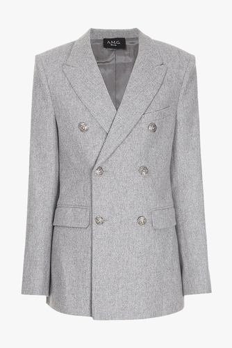 Wool Jacket - M - Blazers - A.M.G - Modalova