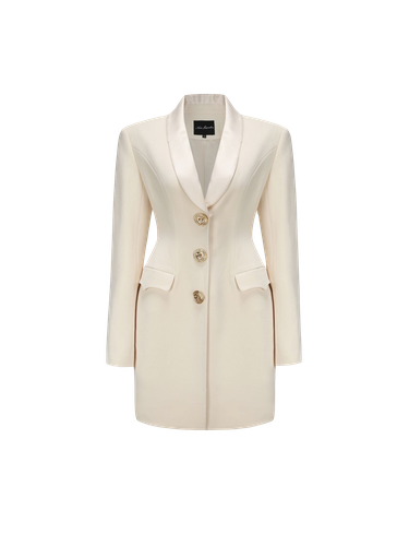 Sasha Suit Jacket (White) - Nana Jacqueline - Modalova