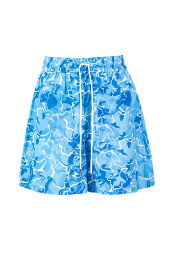 High-rise shorts in Pool Water Print - JAAF - Modalova