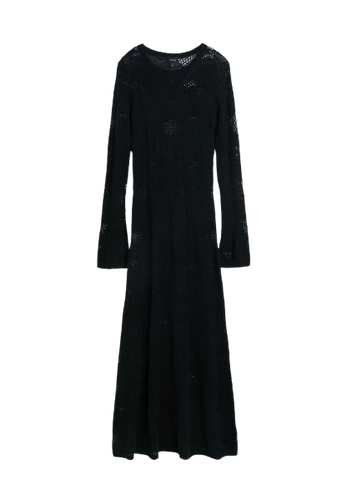 Haely Knit Dress - Black - HERSKIND - Modalova