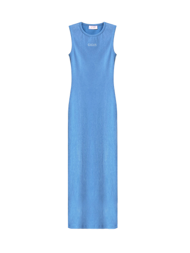 Soho Midi Dress - Blue - Gigii's - Modalova