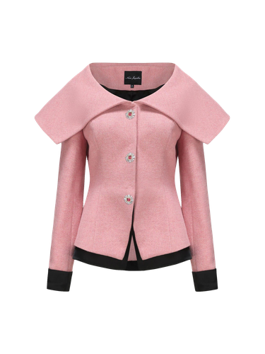 Nadia Lapel Jacket (Pink) - Nana Jacqueline - Modalova