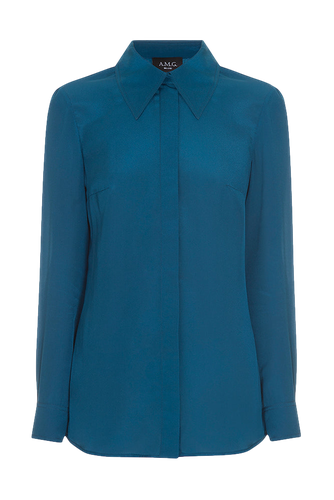 Silk Blouse - A.M.G - Modalova