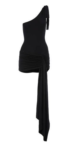 Misty One Shoulder Ruched Mini Dress - SKRT - Modalova