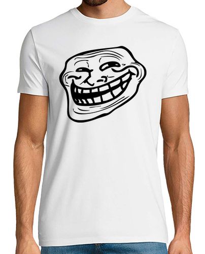 Camiseta Troll Face - latostadora.com - Modalova