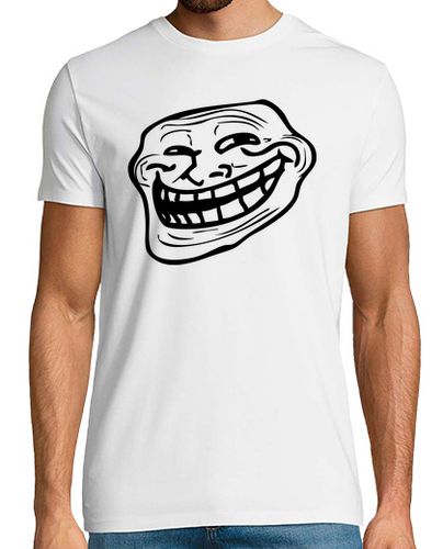 Camiseta Troll Face laTostadora - latostadora.com - Modalova