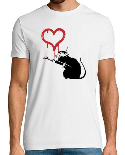 Camiseta Rat Love - latostadora.com - Modalova