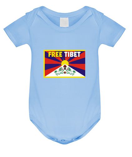 Body bebé BODY AZUL - FREE TIBET laTostadora - latostadora.com - Modalova