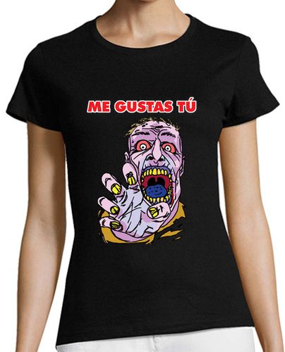 Camiseta mujer ZOMBIE ME GUSTAS TÚ - latostadora.com - Modalova