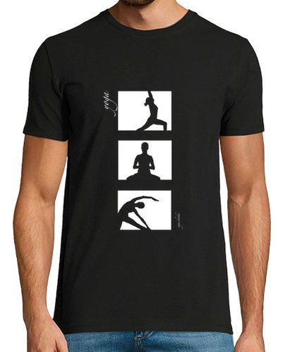 Camiseta Yoga en tres blanco - latostadora.com - Modalova