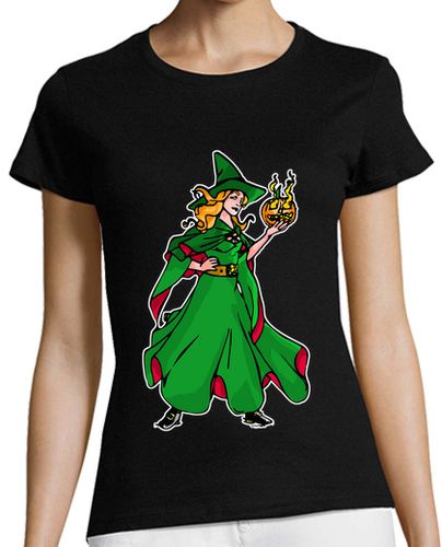 Camiseta mujer BRUJA WICCA DE VERDE laTostadora - latostadora.com - Modalova