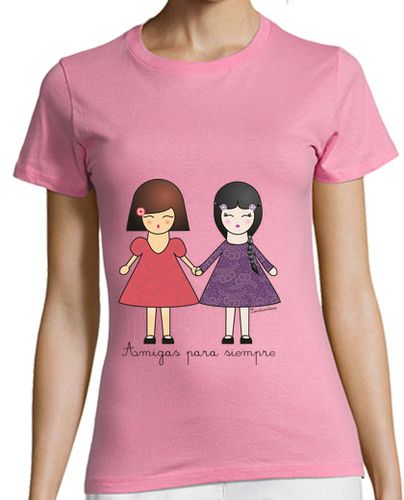 Camiseta mujer Camiseta Amigas para siempre - latostadora.com - Modalova
