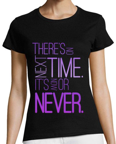 Camiseta mujer Camiseta Ther's no next time (chica) - latostadora.com - Modalova