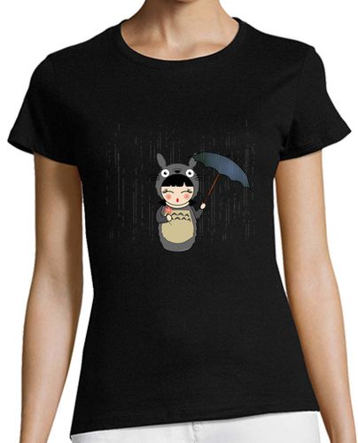 Camiseta mujer Camiseta chica Kokeshi Totoro - latostadora.com - Modalova
