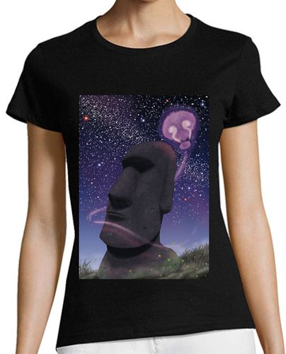 Camiseta mujer Moai Make Make - latostadora.com - Modalova