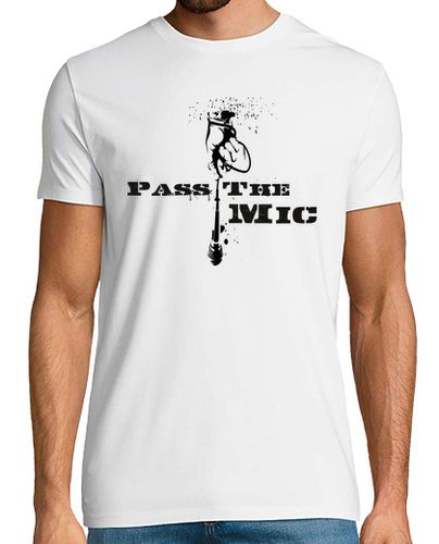 Camiseta Pass The Mic (Pasa el Micro) - latostadora.com - Modalova