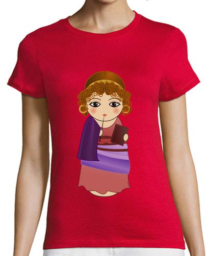 Camiseta mujer Camiseta Kokeshi Safo - latostadora.com - Modalova