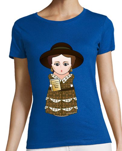 Camiseta mujer Camiseta Kokeshi Virginia Woolf laTostadora - latostadora.com - Modalova