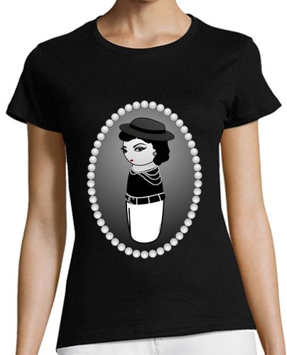 Camiseta mujer Camiseta Kokeshi Coco - latostadora.com - Modalova