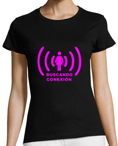 Camiseta mujer buscando conexion (para chica) - latostadora.com - Modalova