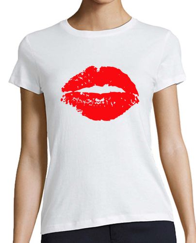 Camiseta Mujer Manga Corta Besos! laTostadora - latostadora.com - Modalova