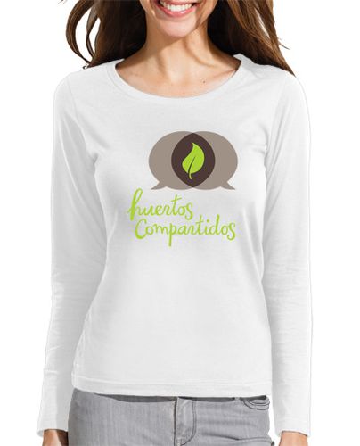 Camiseta mujer Camiseta chica Huertos Compartidos manga larga - latostadora.com - Modalova