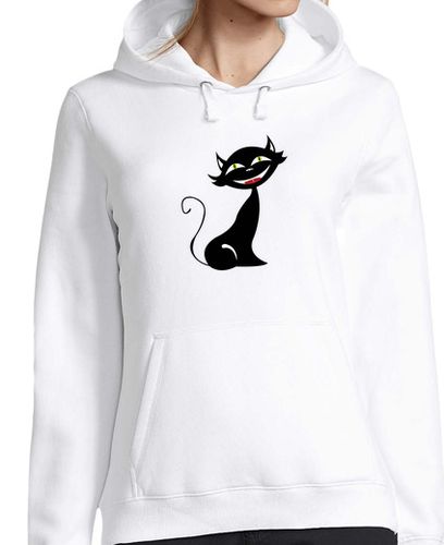 Sudadera Con Capucha Para Mujer Gato (chica) laTostadora - latostadora.com - Modalova