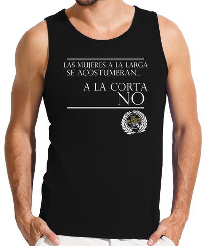 Camiseta Hombre Sin Mangas Las Mujeres a la Larga se acostumbran... laTostadora - latostadora.com - Modalova