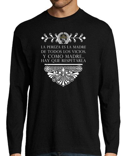 Camiseta Hombre Manga Larga La Madre de Todos los Vicios laTostadora - latostadora.com - Modalova