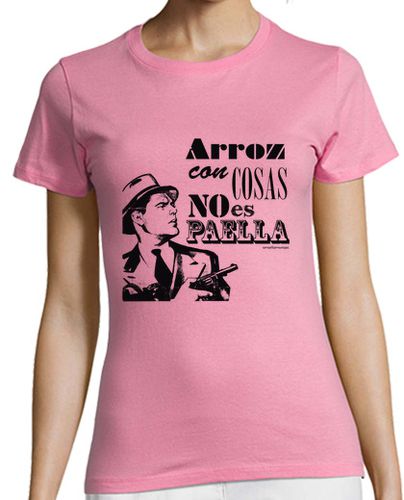 Camiseta mujer arroz con cosas II - latostadora.com - Modalova