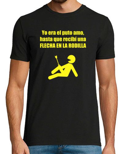 Camiseta Flecha en la Rodilla Amarillo - latostadora.com - Modalova