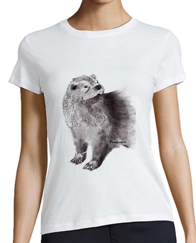 Camiseta mujer Camiseta Nutria boceto laTostadora - latostadora.com - Modalova