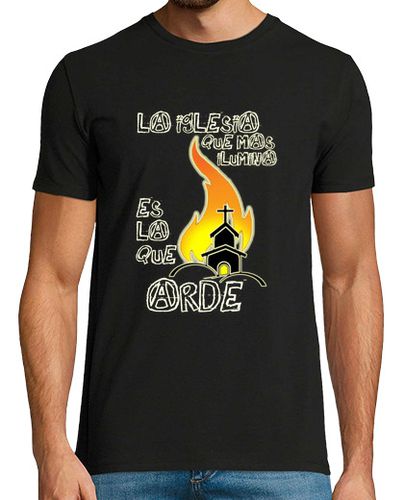Camiseta Iglesia Ilumina 1 - latostadora.com - Modalova