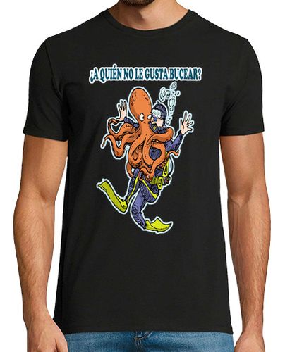 Camiseta Hombre Manga Corta ¿A QUIÉN NO LE GUSTA BUCEAR? laTostadora - latostadora.com - Modalova