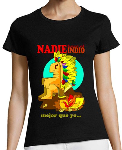 Camiseta Mujer Manga Corta indio laTostadora - latostadora.com - Modalova