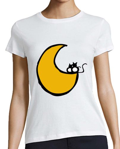 Camiseta mujer Gatitos en la luna laTostadora - latostadora.com - Modalova