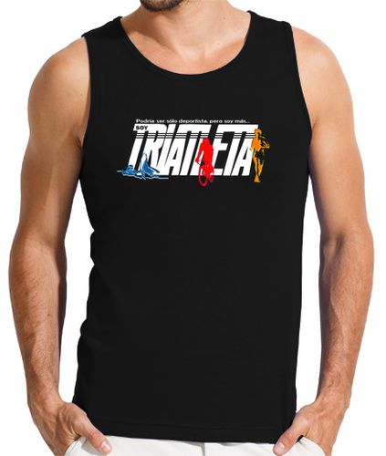 Camiseta Hombre Sin Mangas Soy triatleta laTostadora - latostadora.com - Modalova