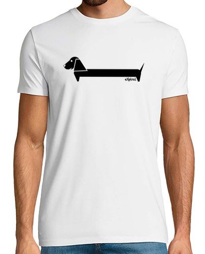 Camiseta Hombre Manga Corta PERRO NEGRO laTostadora - latostadora.com - Modalova